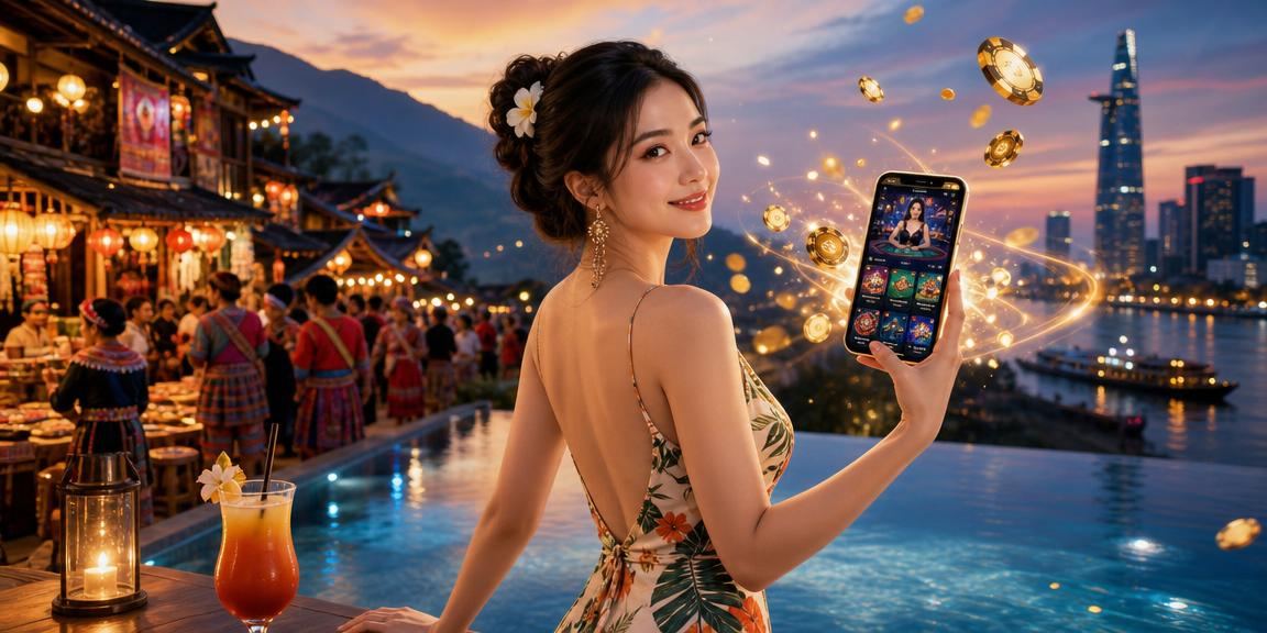 Người dùng Sài Gòn trải nghiệm game slot trực tuyến trên điện thoại